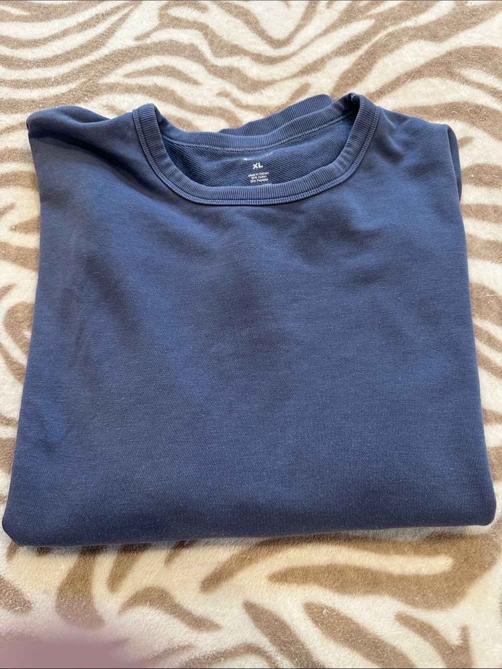 Sonoma Men's Crewneck Sweater - Slate Blue